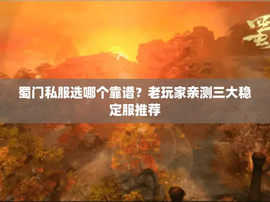 蜀门私服选哪个靠谱？老玩家亲测三大稳定服推荐