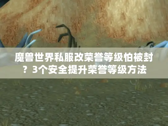 魔兽世界私服改荣誉等级怕被封？3个安全提升荣誉等级方法