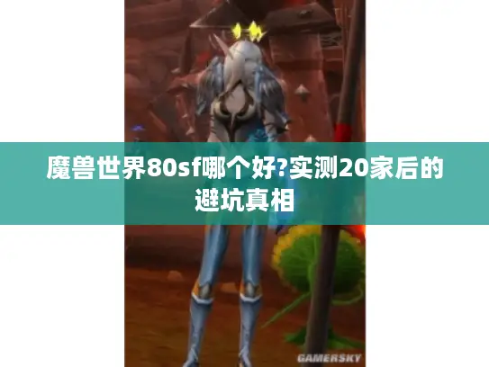 魔兽世界80sf哪个好?实测20家后的避坑真相