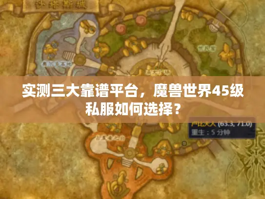 实测三大靠谱平台,魔兽世界45级私服如何选择? 实测三大靠谱平台,魔兽世界45级私服如何选择?