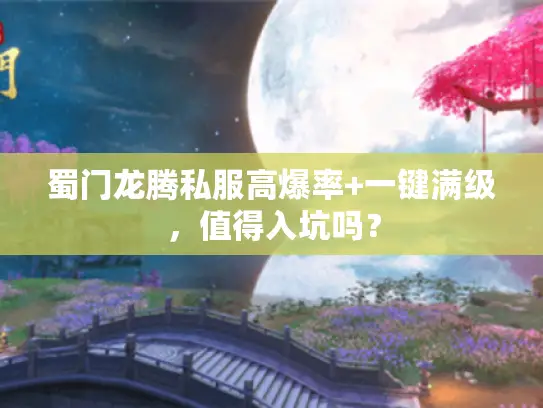 蜀门龙腾私服高爆率+一键满级,值得入坑吗? 蜀门龙腾私服高爆率+一键满级,值得入坑吗?
