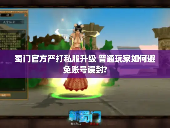 蜀门官方严打私服升级 普通玩家如何避免账号误封?