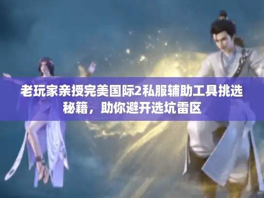老玩家亲授完美国际2私服辅助工具挑选秘籍，助你避开选坑雷区
