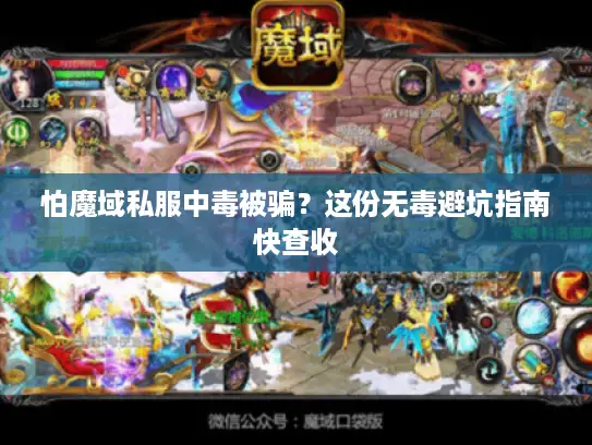 怕魔域私服中毒被骗？这份无毒避坑指南快查收