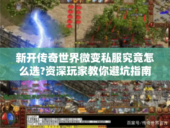 新开传奇世界微变私服究竟怎么选?资深玩家教你避坑指南