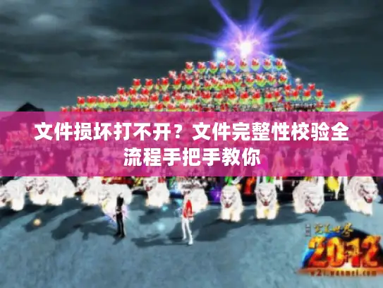 文件损坏打不开？文件完整性校验全流程手把手教你