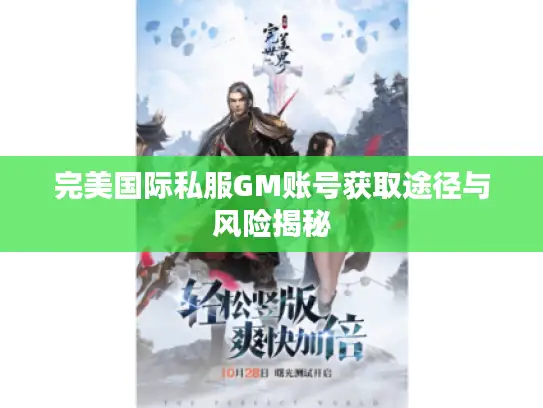 完美国际私服GM账号获取途径与风险揭秘