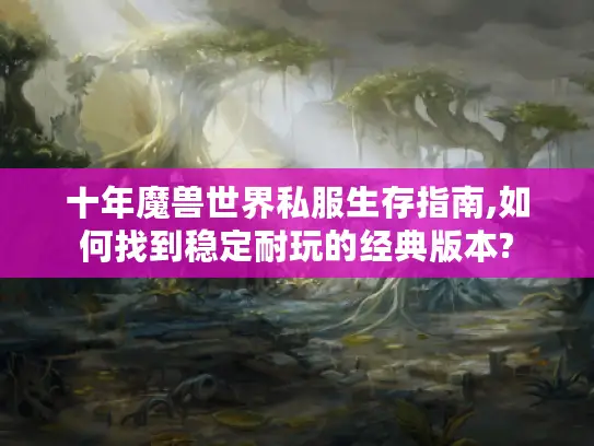 十年魔兽世界私服生存指南,如何找到稳定耐玩的经典版本?