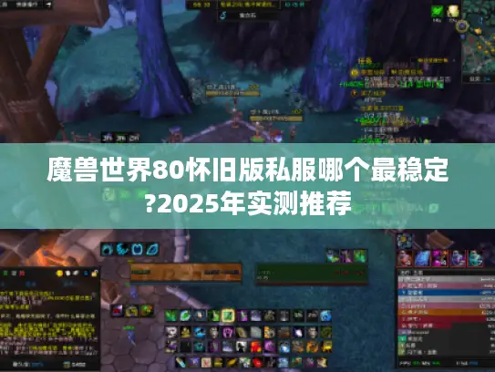 魔兽世界80怀旧版私服哪个最稳定?2025年实测推荐