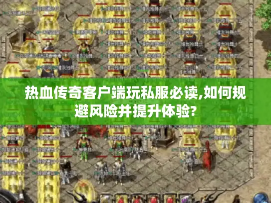 热血传奇客户端玩私服必读,如何规避风险并提升体验?