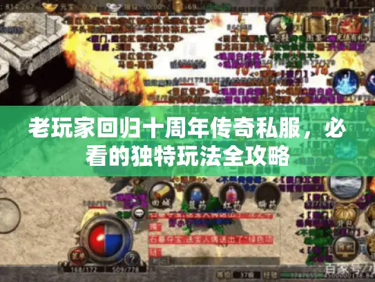 老玩家回归十周年传奇私服，必看的独特玩法全攻略