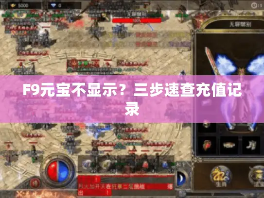 F9元宝不显示?三步速查充值记录 F9元宝不显示?三步速查充值记录