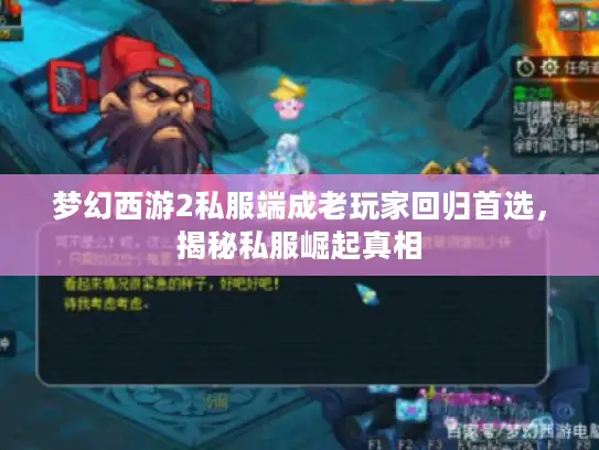 梦幻西游2私服端成老玩家回归首选，揭秘私服崛起真相