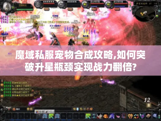魔域私服宠物合成攻略,如何突破升星瓶颈实现战力翻倍?