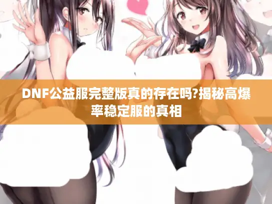 DNF公益服完整版真的存在吗?揭秘高爆率稳定服的真相