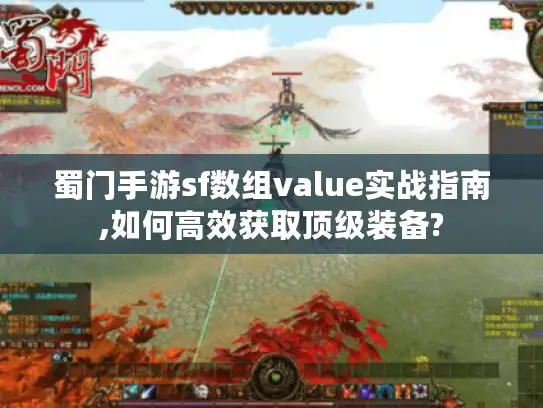 蜀门手游sf数组value实战指南,如何高效获取顶级装备?