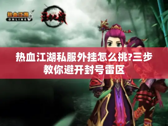 热血江湖私服外挂怎么挑?三步教你避开封号雷区