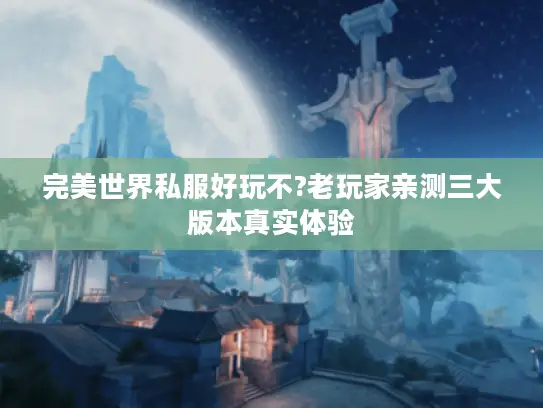 完美世界私服好玩不?老玩家亲测三大版本真实体验