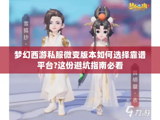 梦幻西游私服微变版本如何选择靠谱平台?这份避坑指南必看