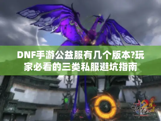 DNF手游公益服有几个版本?玩家必看的三类私服避坑指南 DNF手游公益服有几个版本?玩家必看的三类私服避坑指南