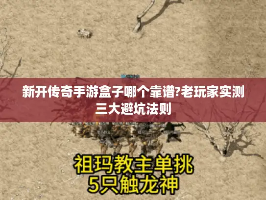 新开传奇手游盒子哪个靠谱?老玩家实测三大避坑法则