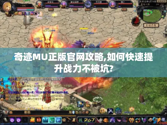 奇迹MU正版官网攻略,如何快速提升战力不被坑?