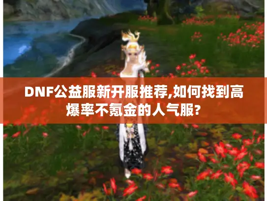 DNF公益服新开服推荐,如何找到高爆率不氪金的人气服?