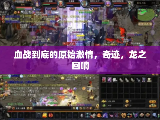 血战到底的原始激情，奇迹，龙之回响