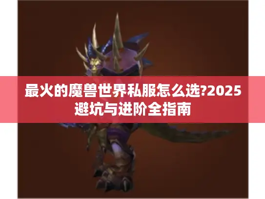 最火的魔兽世界私服怎么选?2025避坑与进阶全指南