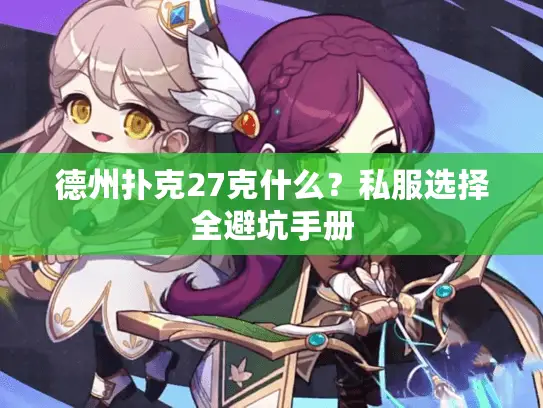 德州扑克27克什么？私服选择全避坑手册