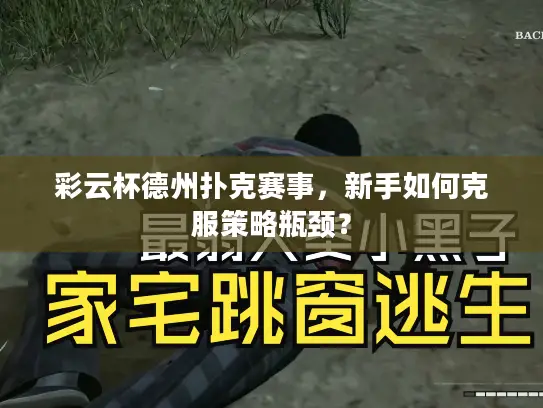 彩云杯德州扑克赛事，新手如何克服策略瓶颈？