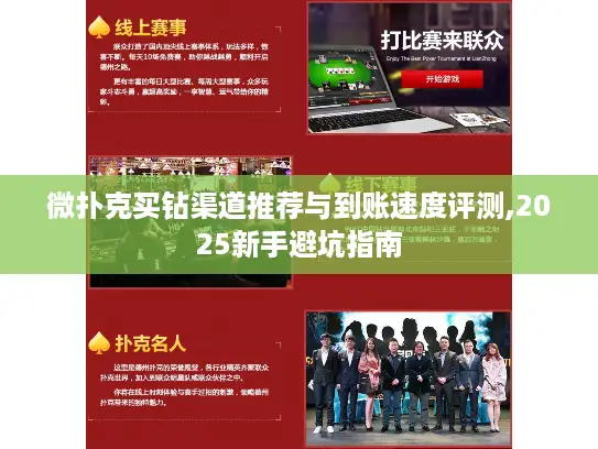 微扑克买钻渠道推荐与到账速度评测,2025新手避坑指南
