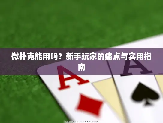 微扑克能用吗？新手玩家的痛点与实用指南
