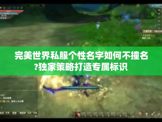 完美世界私服个性名字如何不撞名?独家策略打造专属标识 完美世界私服个性名字如何不撞名?独家策略打造专属标识