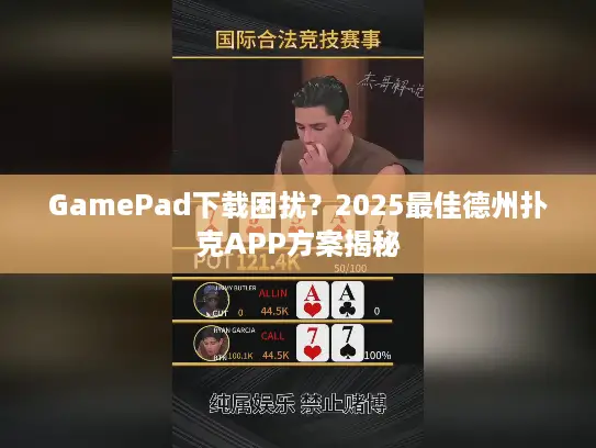 GamePad下载困扰？2025最佳德州扑克APP方案揭秘