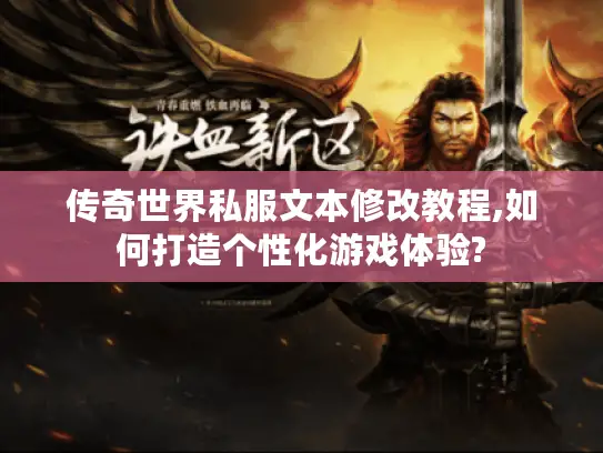 传奇世界私服文本修改教程,如何打造个性化游戏体验?