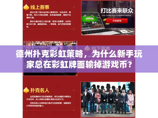 德州扑克彩虹策略，为什么新手玩家总在彩虹牌面输掉游戏币？