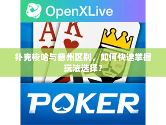 扑克梭哈与德州区别，如何快速掌握玩法选择？