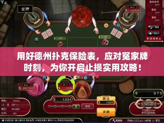 用好德州扑克保险表，应对冤家牌时刻，为你开启止损实用攻略！