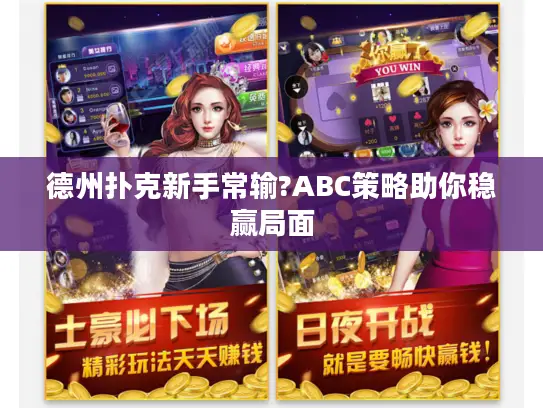 德州扑克新手常输?ABC策略助你稳赢局面
