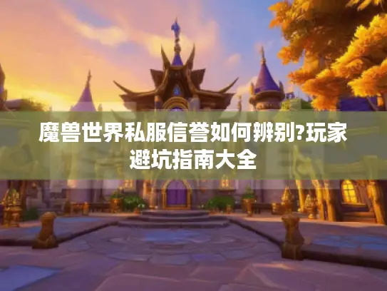 魔兽世界私服信誉如何辨别?玩家避坑指南大全