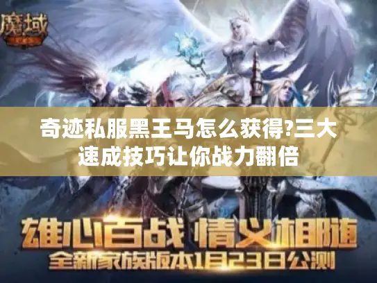 奇迹私服黑王马怎么获得?三大速成技巧让你战力翻倍