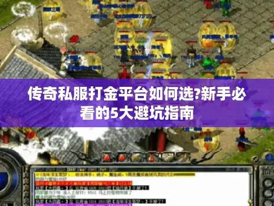 传奇私服打金平台如何选?新手必看的5大避坑指南