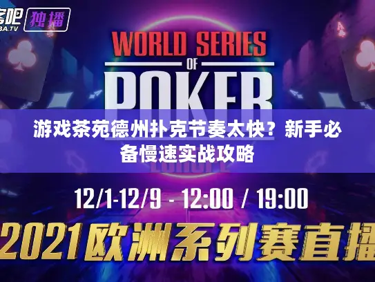 游戏茶苑德州扑克节奏太快？新手必备慢速实战攻略