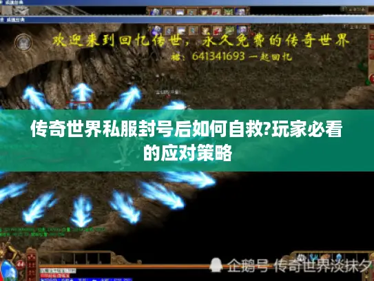 传奇世界私服封号后如何自救?玩家必看的应对策略