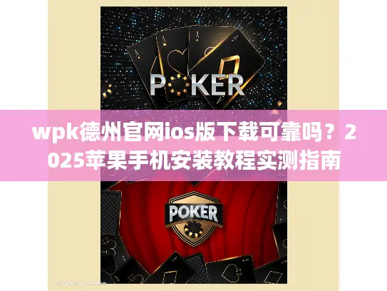 wpk德州官网ios版下载可靠吗？2025苹果手机安装教程实测指南