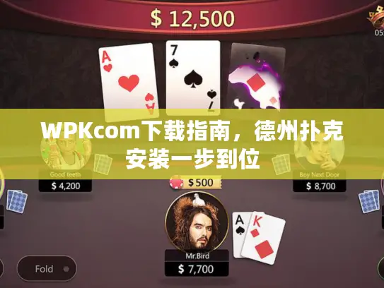 WPKcom下载指南，德州扑克安装一步到位