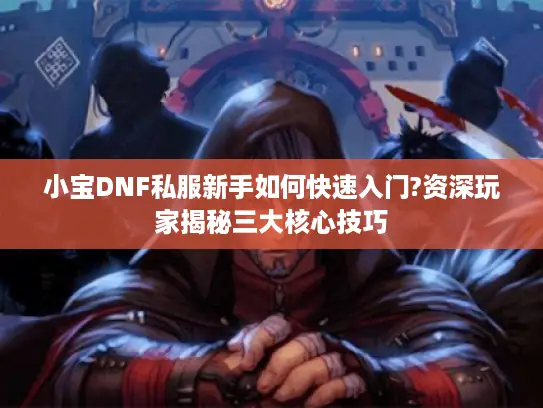 小宝DNF私服新手如何快速入门?资深玩家揭秘三大核心技巧