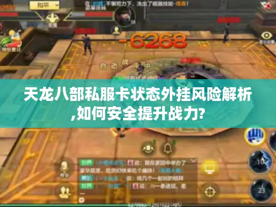 天龙八部私服卡状态外挂风险解析,如何安全提升战力?