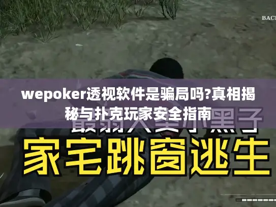 wepoker透视软件是骗局吗?真相揭秘与扑克玩家安全指南 wepoker透视软件是骗局吗?真相揭秘与扑克玩家安全指南
